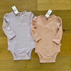 Gap Baby Pointelle Bodysuits 3-6m